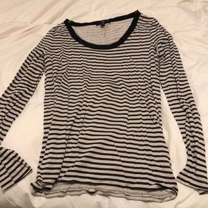 Striped long sleeve shirt
